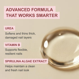 Kerasal included nail file prepping nail surface for better absorption