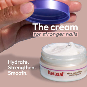 Kerasal open tube texture demonstrating smooth cream