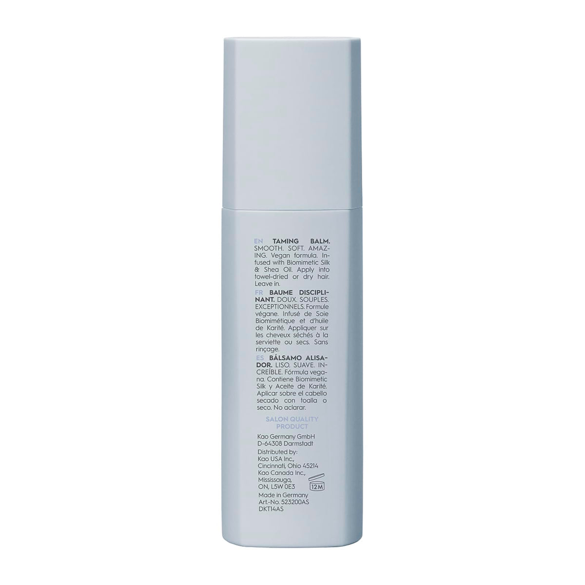 Kerasilk taming balm ingredients display biomimetic silk and shea oil for conditioning