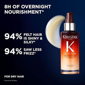 KÉRASTASE 1.01 fl oz travel size next to coin for scale, convenient portability benefit