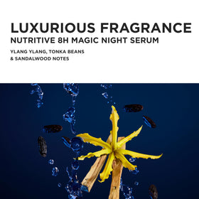 KÉRASTASE ingredient label close-up highlighting plant protein and niacinamide