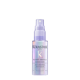 Kérastase front bottle shot showing clean packaging and visible product benefit
