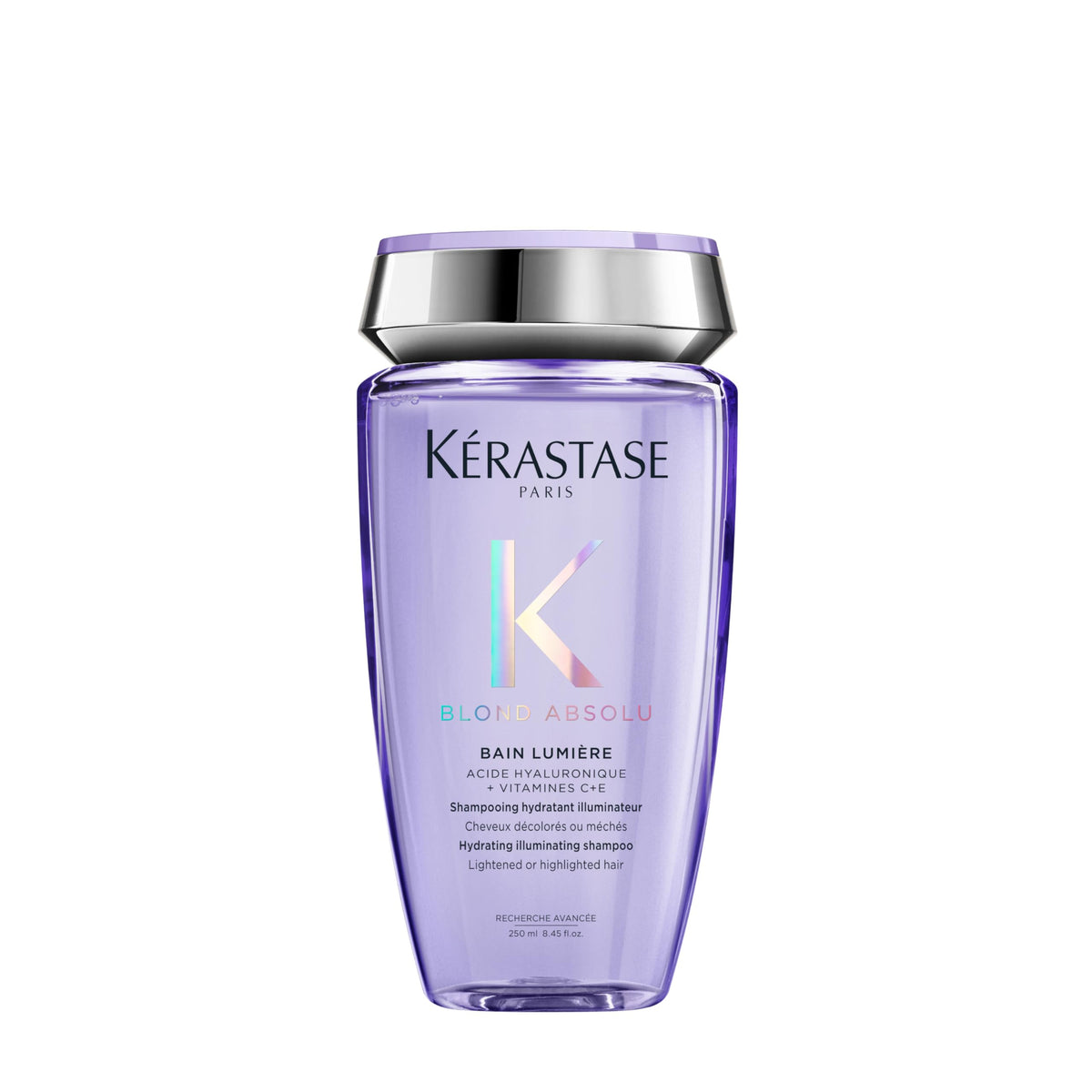 KÉRASTASE front bottle view showing product and brightening benefit