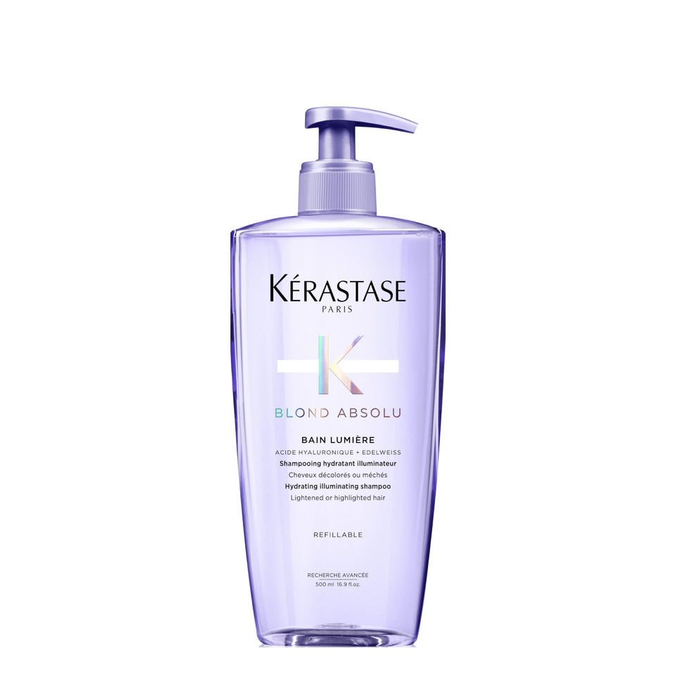 KÉRASTASE front bottle view showing product and hydration benefits