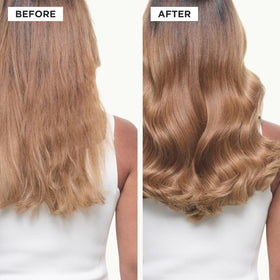 Kérastase applied to towel-dried hair showing detangling and softness benefit