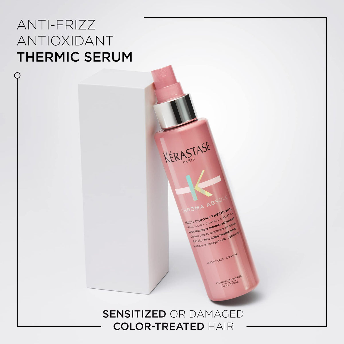 KÉRASTASE spray nozzle detail for controlled application and even coverage