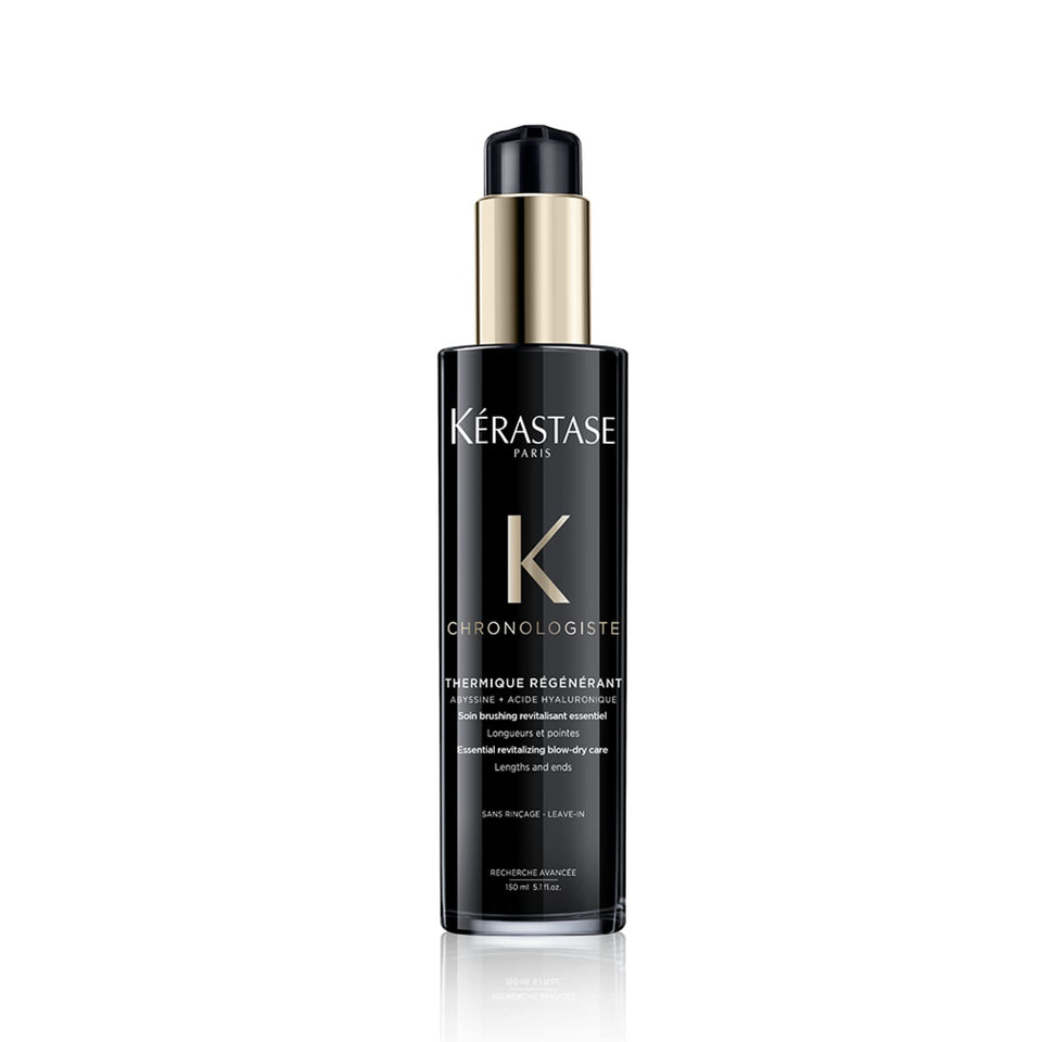 KÉRASTASE Chronologiste front bottle view showing sleek packaging and premium appeal