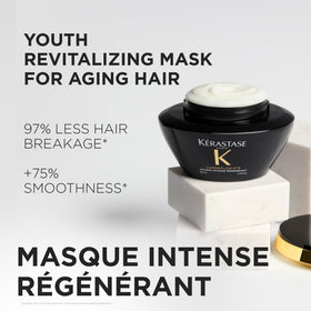 KÉRASTASE ingredient close-up highlighting hyaluronic acid for moisture