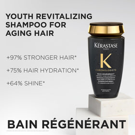 KÉRASTASE in-use pump dispensing product for easy, controlled application benefit