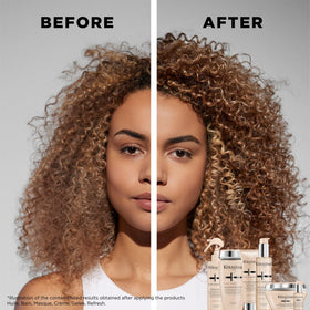 KÉRASTASE creamy conditioner texture swirl demonstrating smooth application