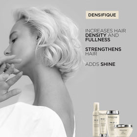 KÉRASTASE being applied to wet hair illustrating detangling benefit