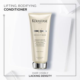 KÉRASTASE pump close-up highlighting easy dispensing and precise use