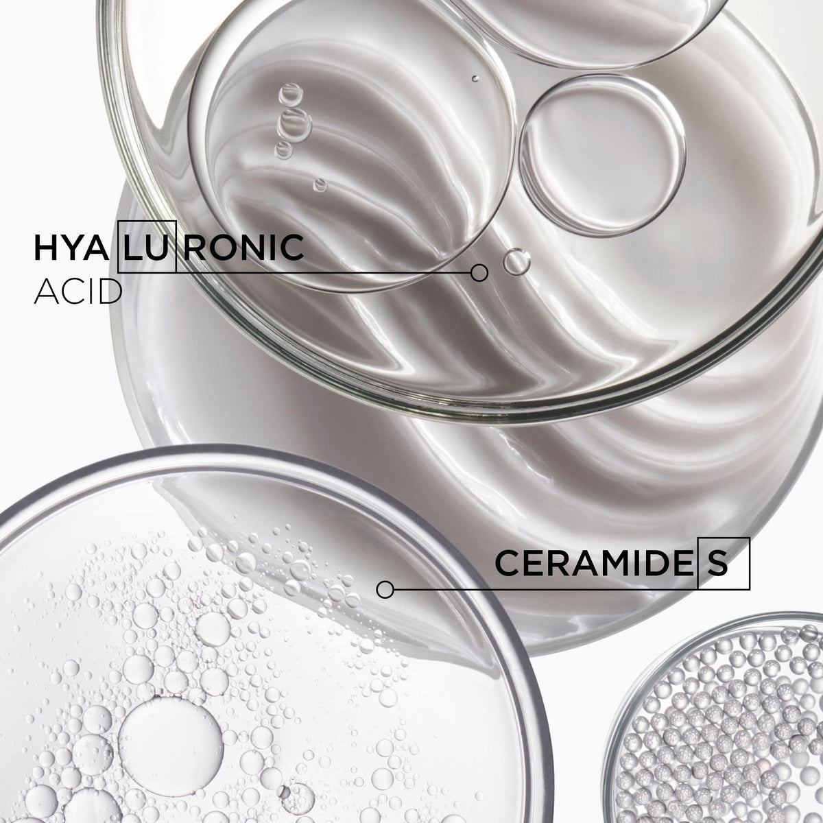 KÉRASTASE bottle beside a hand for scale, conveys travel-friendly size and control
