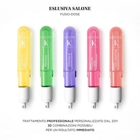 KÉRASTASE Discipline collection lifestyle shot showing coordinated routine