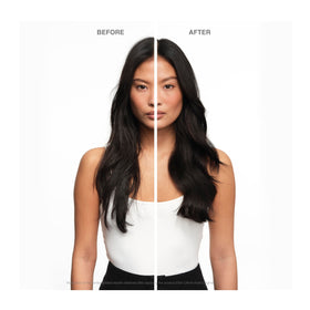 KÉRASTASE oil drop close-up showing lightweight texture and glossy finish
