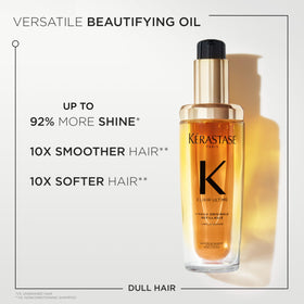 KÉRASTASE refill container displayed to highlight eco-friendly refill convenience