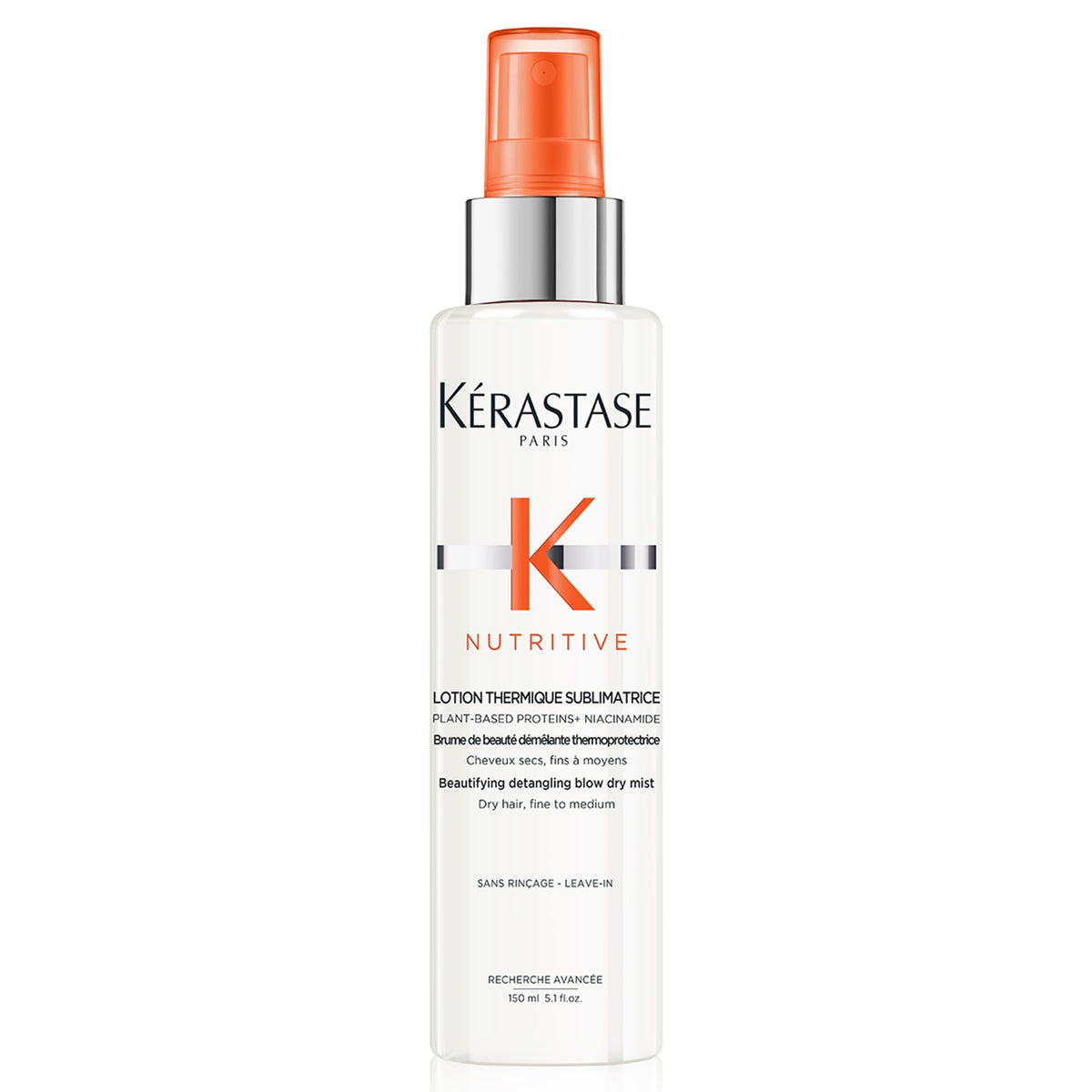 KÉRASTASE front packaging showing 5.1 fl oz bottle and product clarity benefit