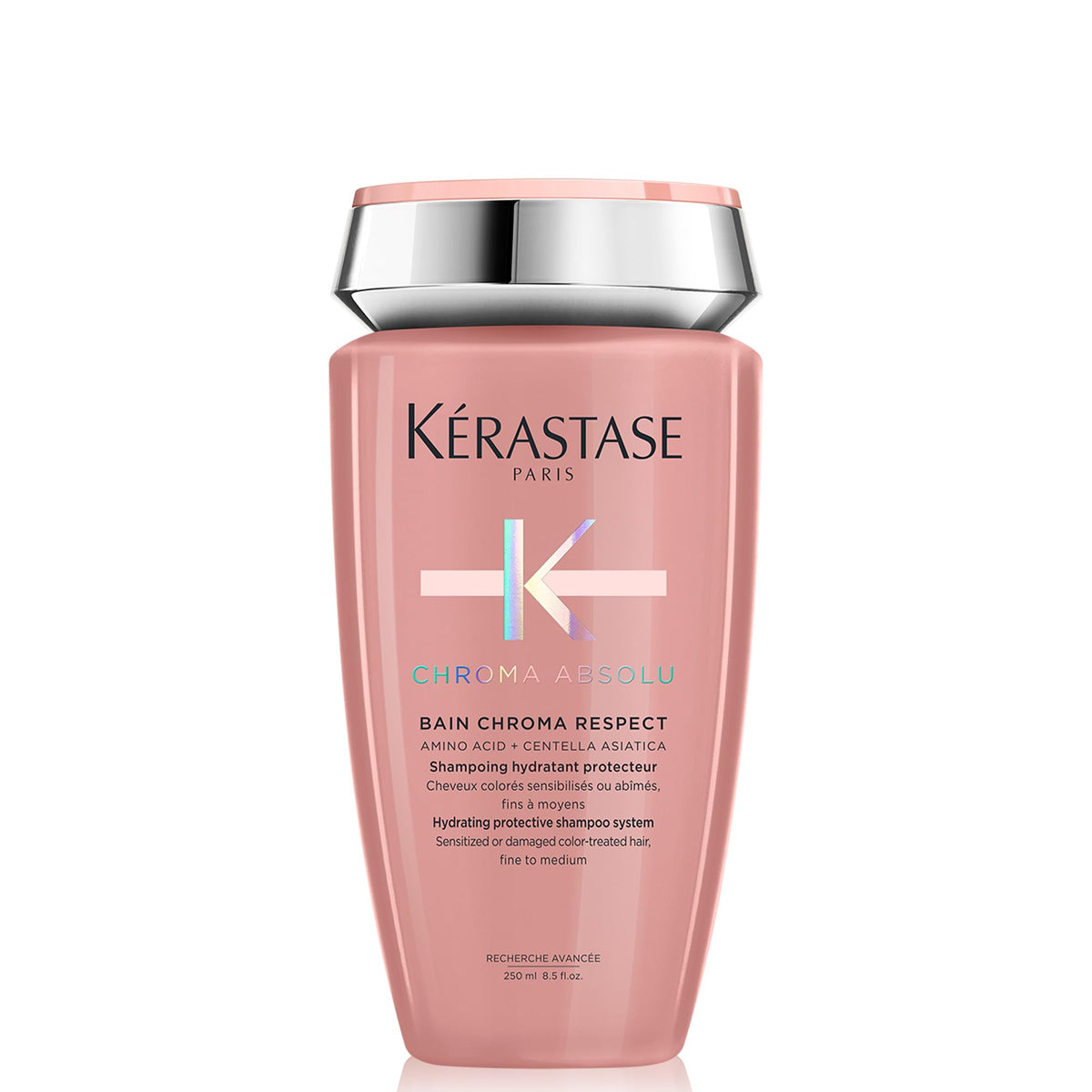 KÉRASTASE front packaging showing clean bottle and benefits
