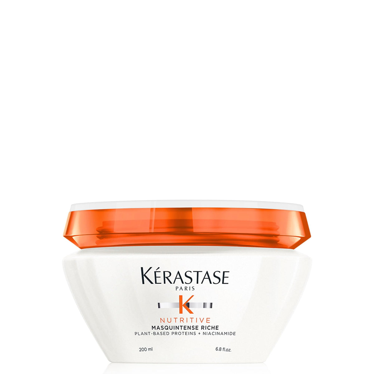 KÉRASTASE front packaging showing mask jar and brand clarity benefit