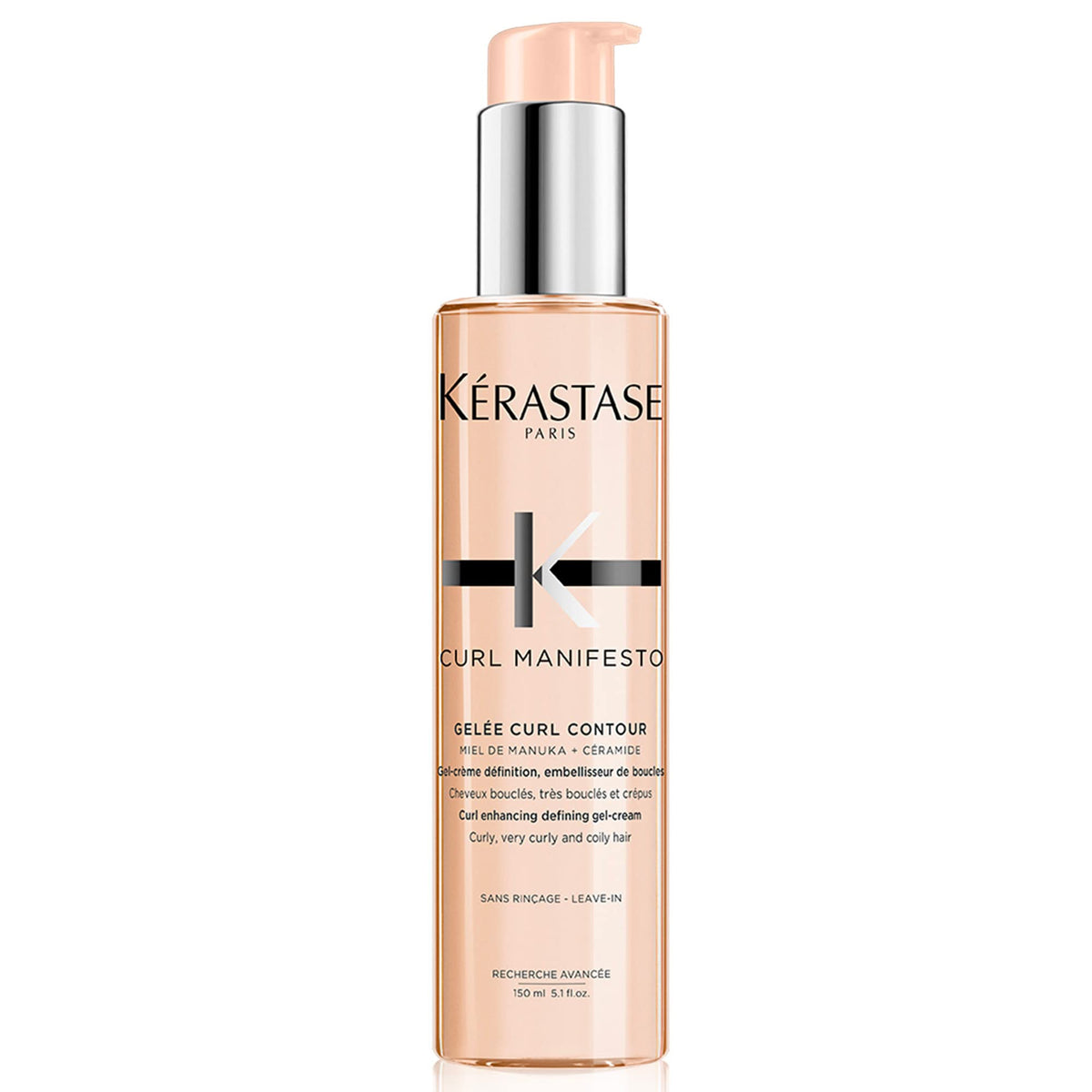 KÉRASTASE front packaging showing product and size, highlights portability