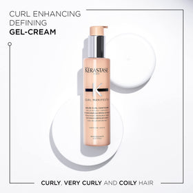 KÉRASTASE texture close-up revealing gel-cream consistency for soft hold
