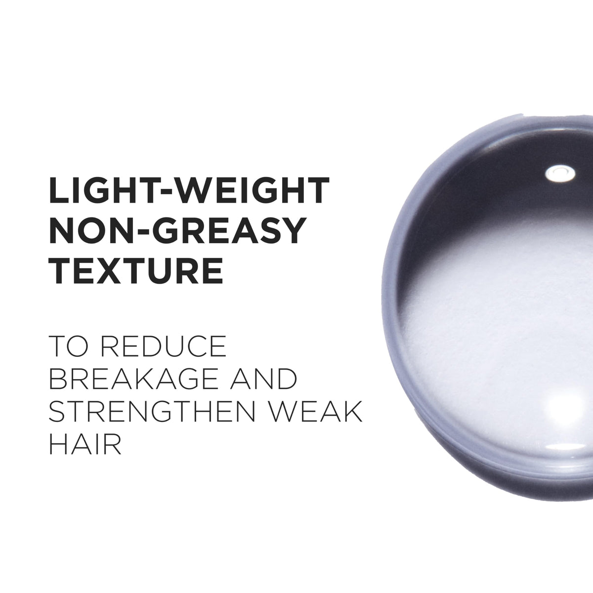 KÉRASTASE before-and-after comparison showcasing reduced breakage and visible improvement