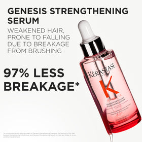 KÉRASTASE dispensing close-up highlighting precise application and cleaner use