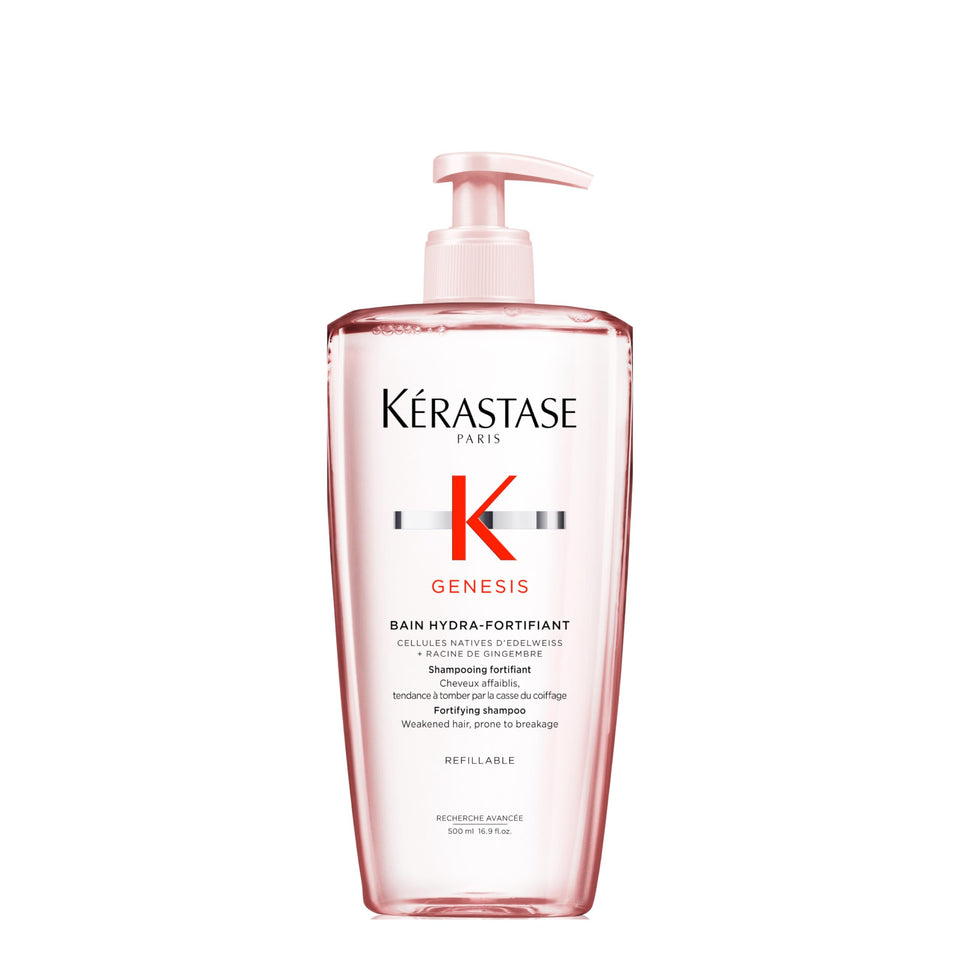 KÉRASTASE front bottle view showing packaging and product name benefit: professional-strength cleansing