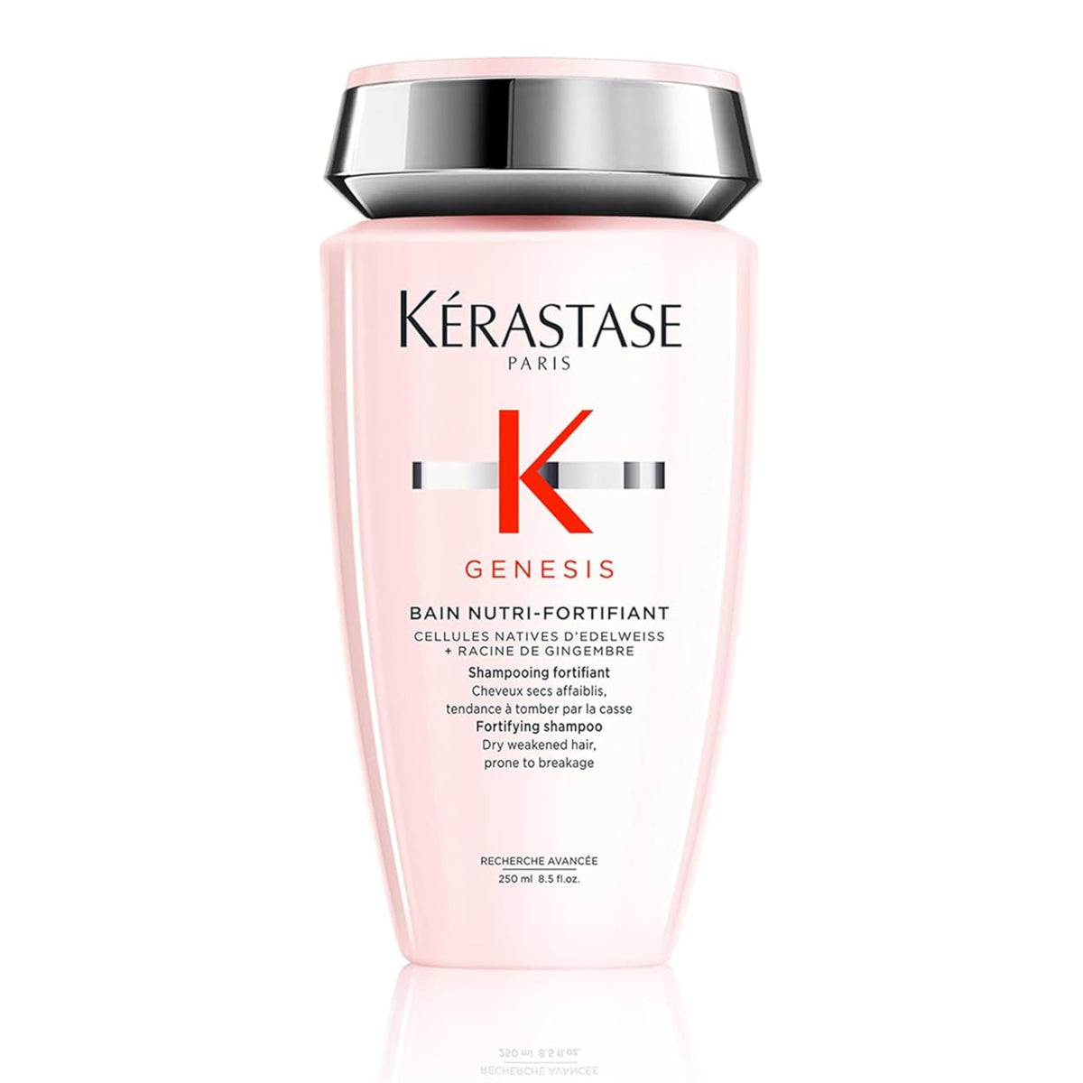 KÉRASTASE front packaging showing product and strength benefit