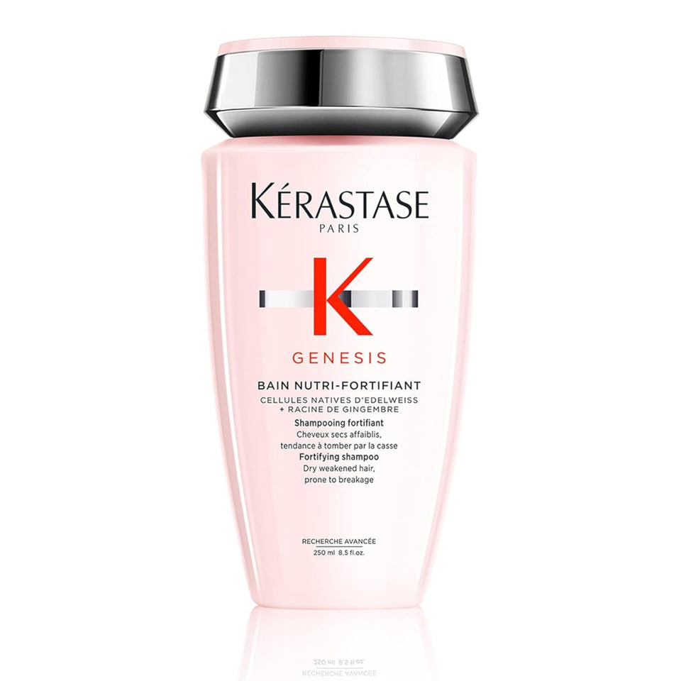 KÉRASTASE front packaging showing product and strength benefit
