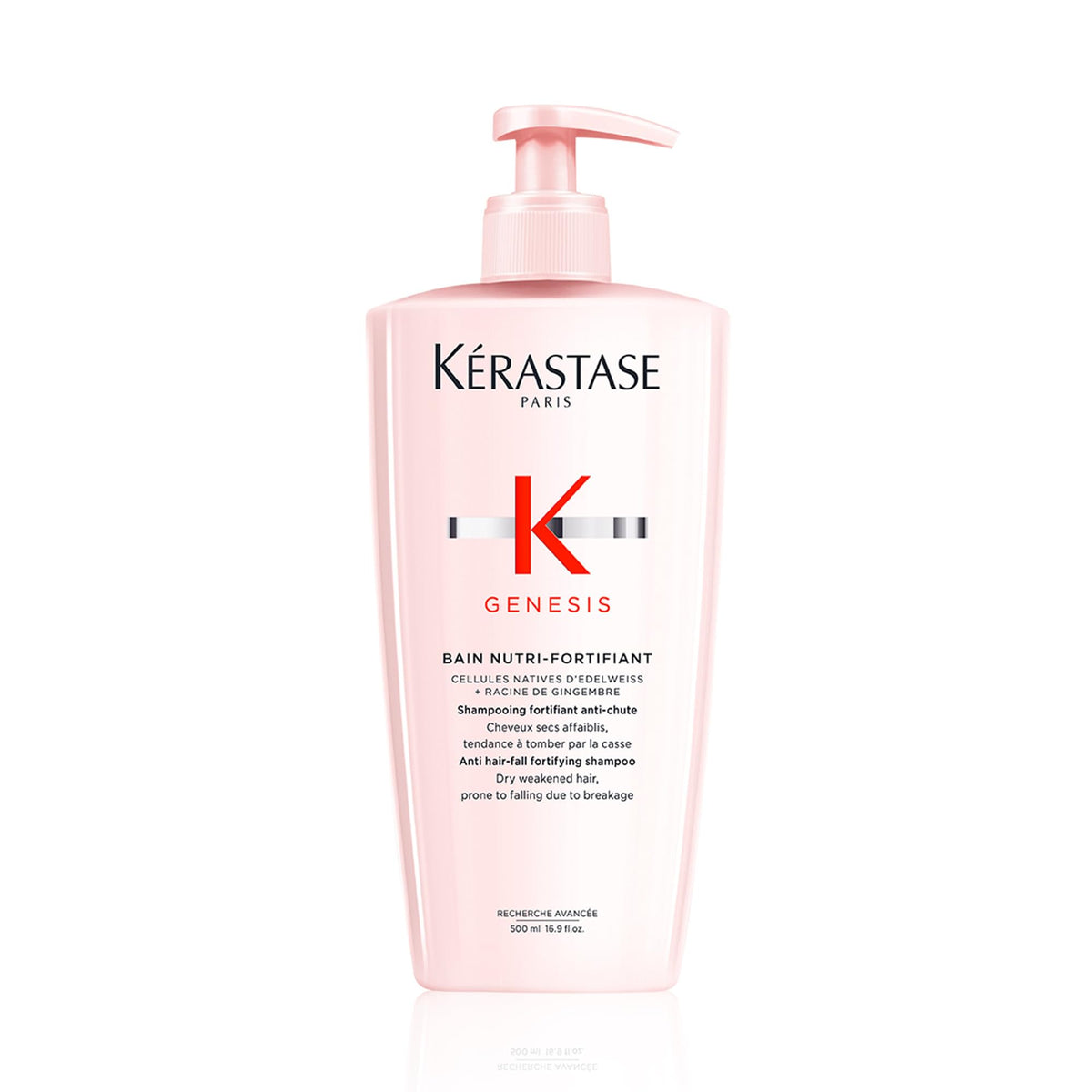 KÉRASTASE front packaging showing clean design and size benefits