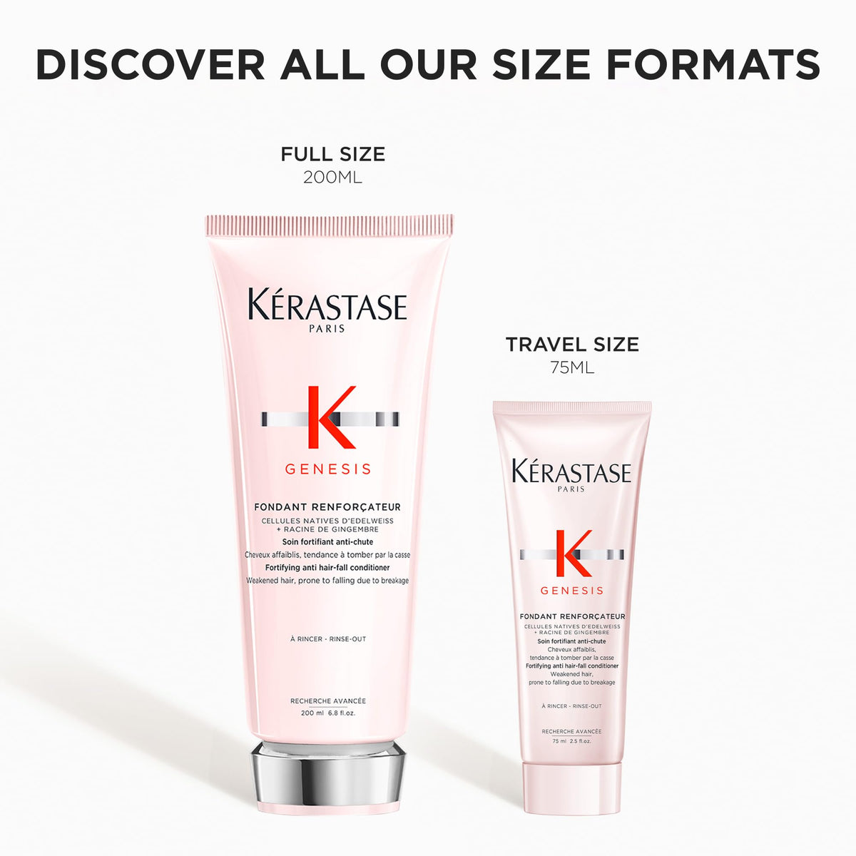 KÉRASTASE on a bath shelf in lifestyle setting conveying daily routine fit