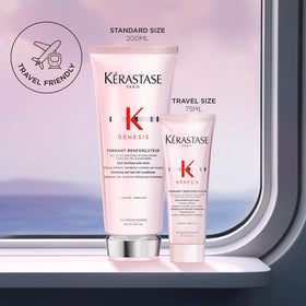 KÉRASTASE pump and cap detail for easy dispensing and no waste