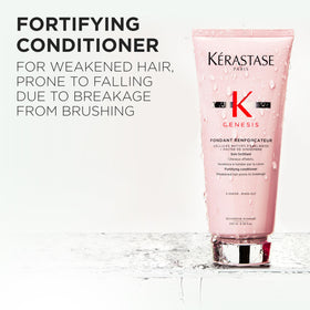 KÉRASTASE pump dispensing conditioner texture for easy application