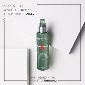 KÉRASTASE spray mist in motion delivering instant root lift and texture
