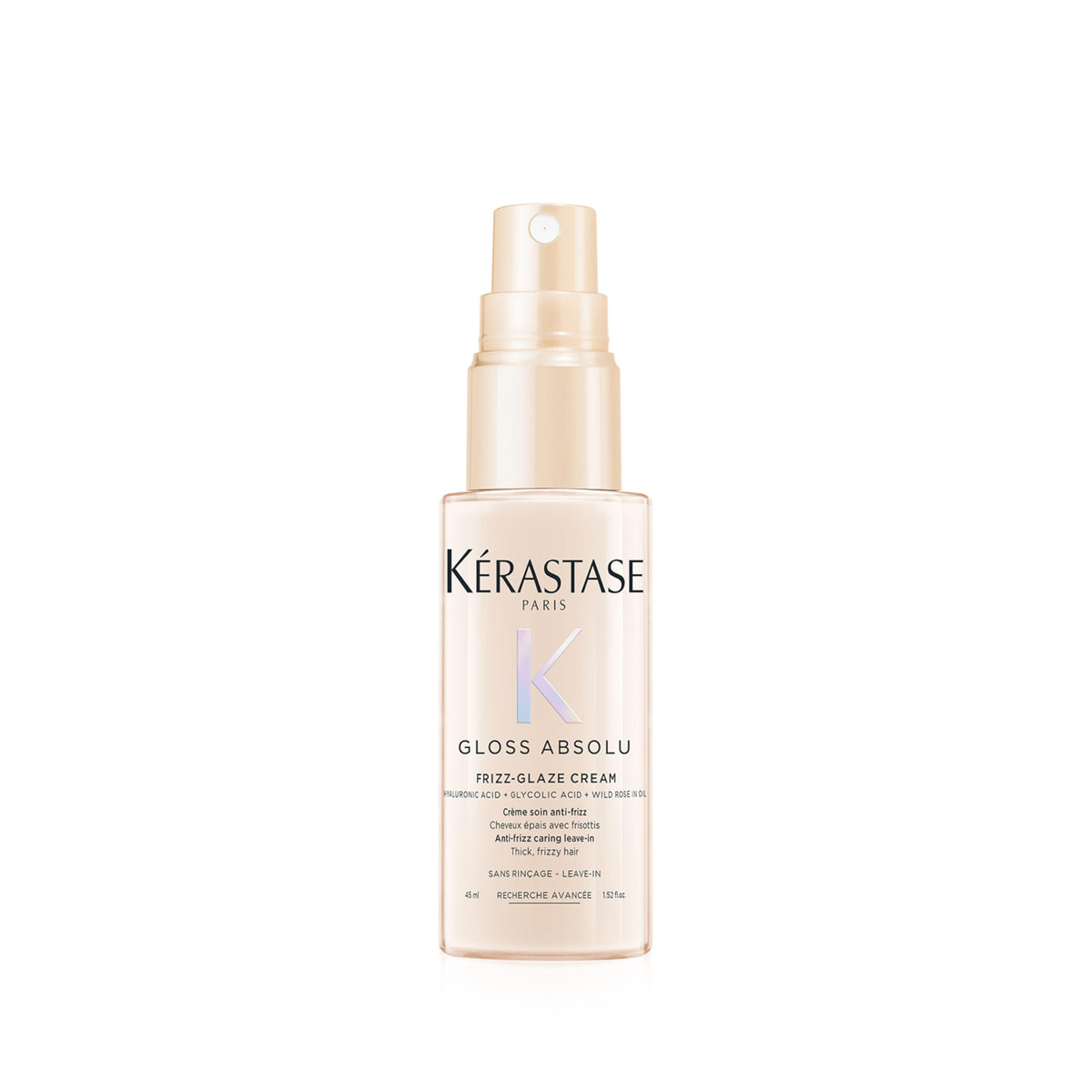 KÉRASTASE front packaging showing travel styling cream and benefits