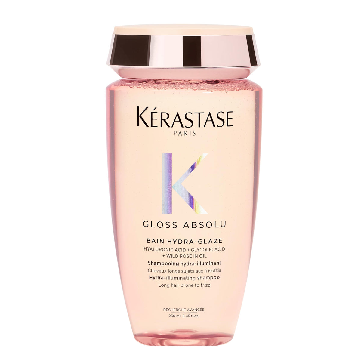 KÉRASTASE front packaging showing bottle and branding for premium shine