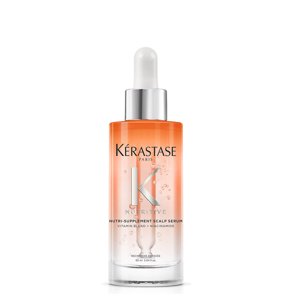KÉRASTASE front packaging showing bottle and label, highlights fast relief