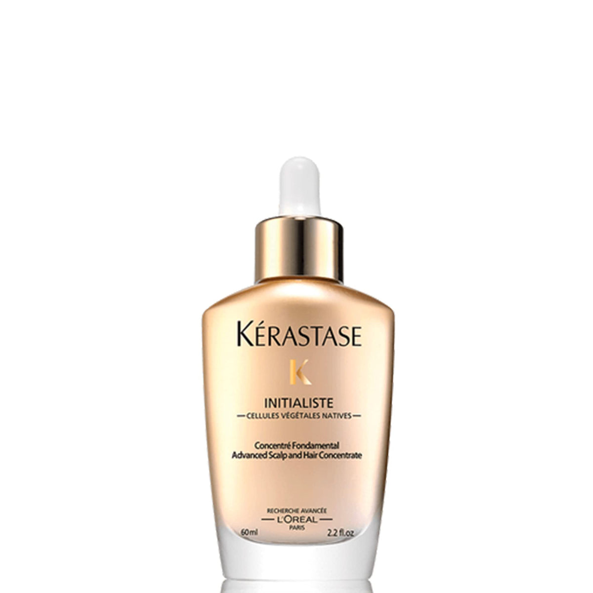 KÉRASTASE front bottle packshot showing branding and sleek design for clarity