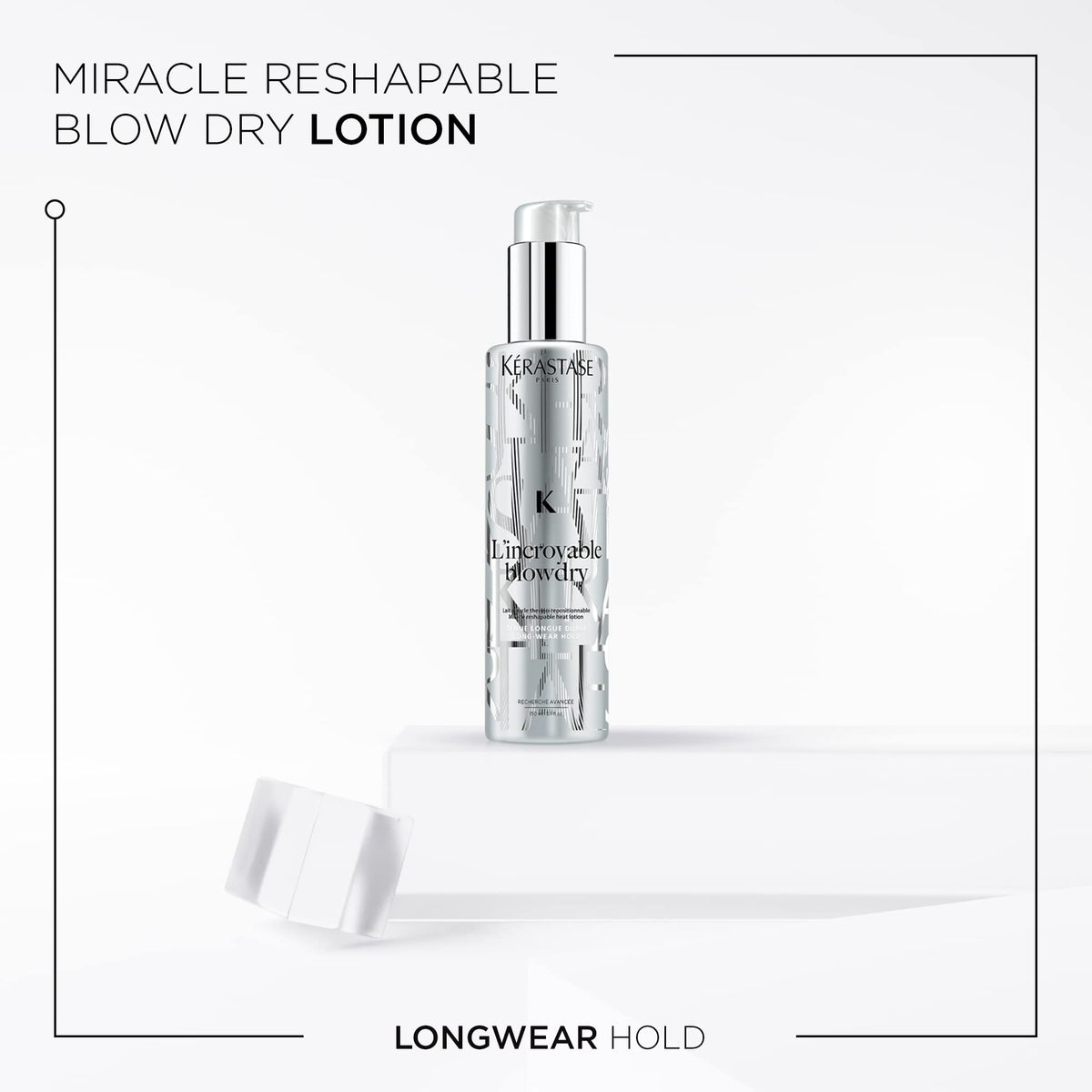 KÉRASTASE close-up of serum texture drop, illustrates lightweight, non-greasy finish