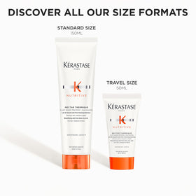 KÉRASTASE Nectar Thermique placed with other Nutritive products demonstrating routine compatibility