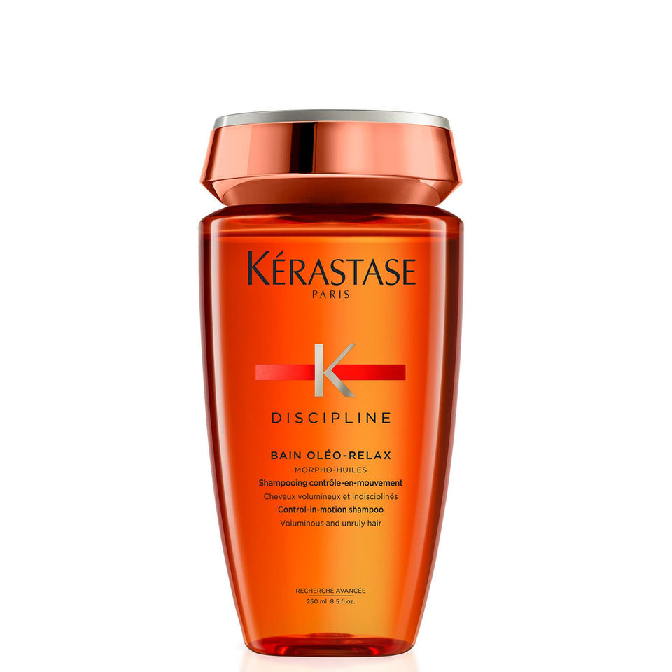 KÉRASTASE front bottle view showing product and sleek design for salon hydration