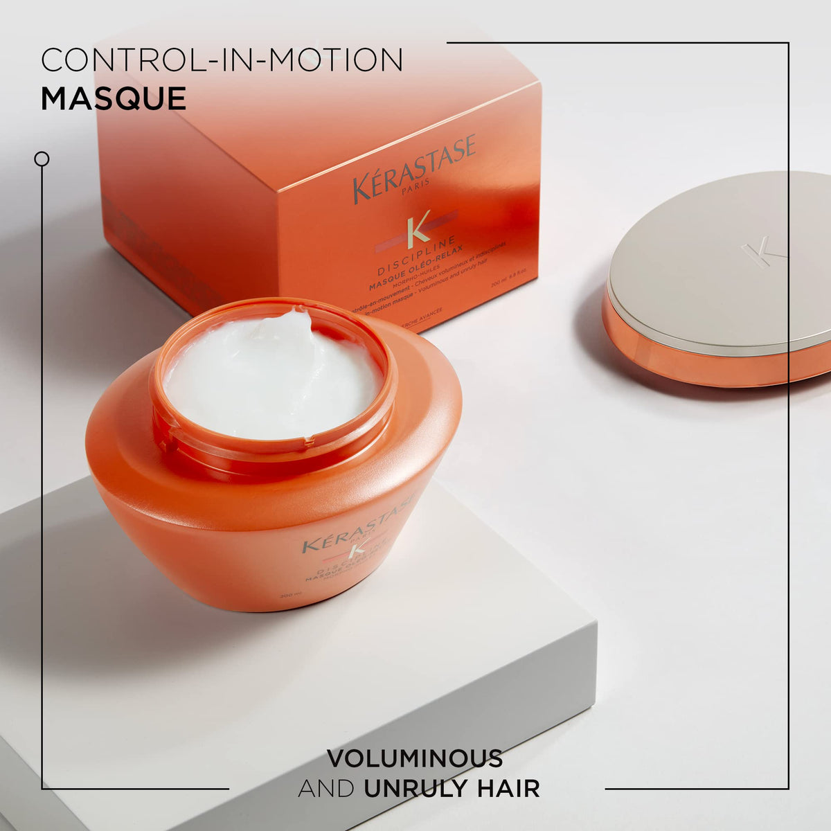 KÉRASTASE open mask texture highlighting creamy nourishment and spreadability