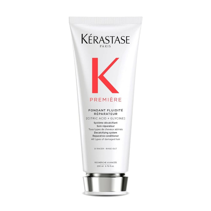 KÉRASTASE bottle front packaging showing premium repair benefits