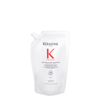 KÉRASTASE front packaging showing salon-grade refill benefits