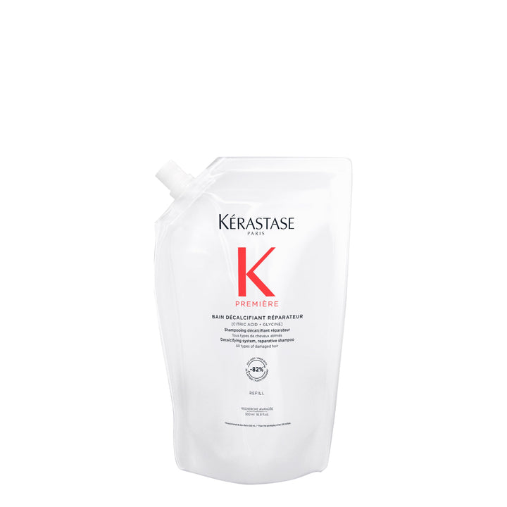 KÉRASTASE front packaging showing salon-grade refill benefits