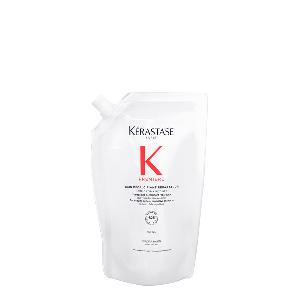 KÉRASTASE front packaging showing salon-grade refill benefits