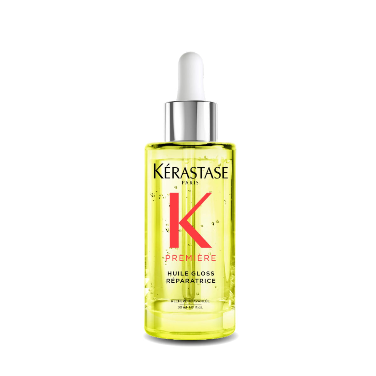 KÉRASTASE bottle front packaging showing elegant label and size benefit