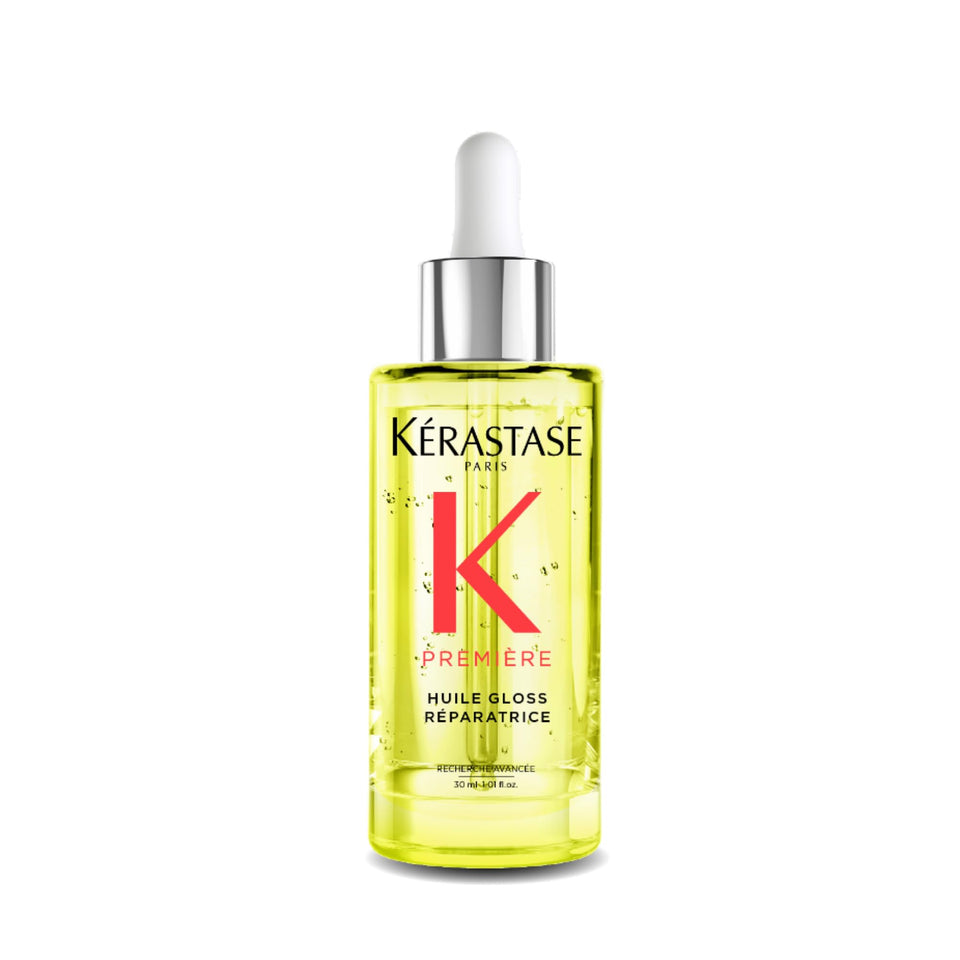KÉRASTASE bottle front packaging showing elegant label and size benefit
