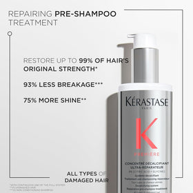 KÉRASTASE minis held in hand to show travel-size convenience